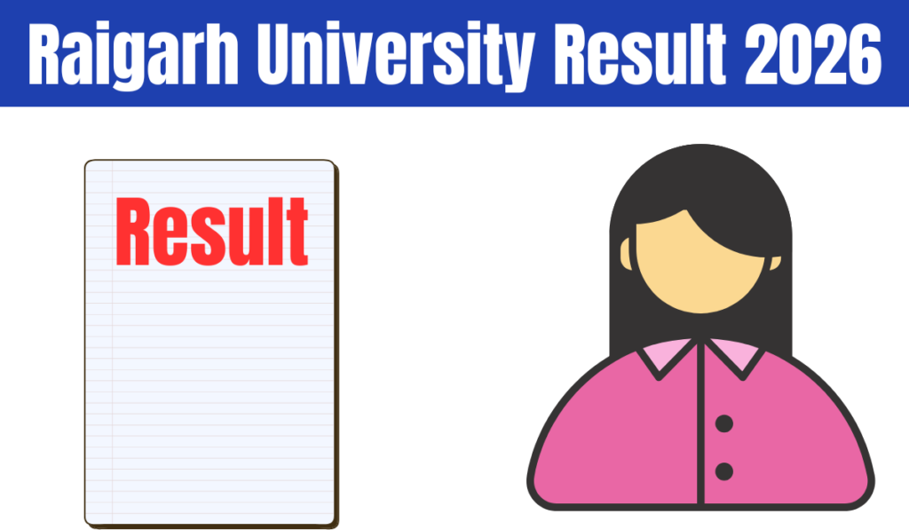 Raigarh University Result 2026